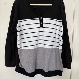 BloomChic Elegant Black Top